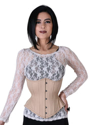 Artemis Corset Designed by Lucy's Corsetry Hourglass Silhouette in Nude