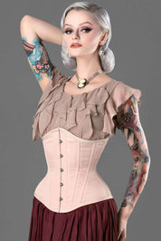 Nude Steel Boned Corset