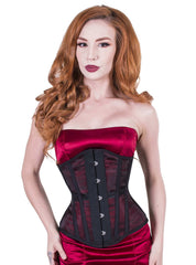 Black Mesh Corset