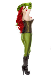 Playgirl Light Green Steampunk Poison Ivy Leggings