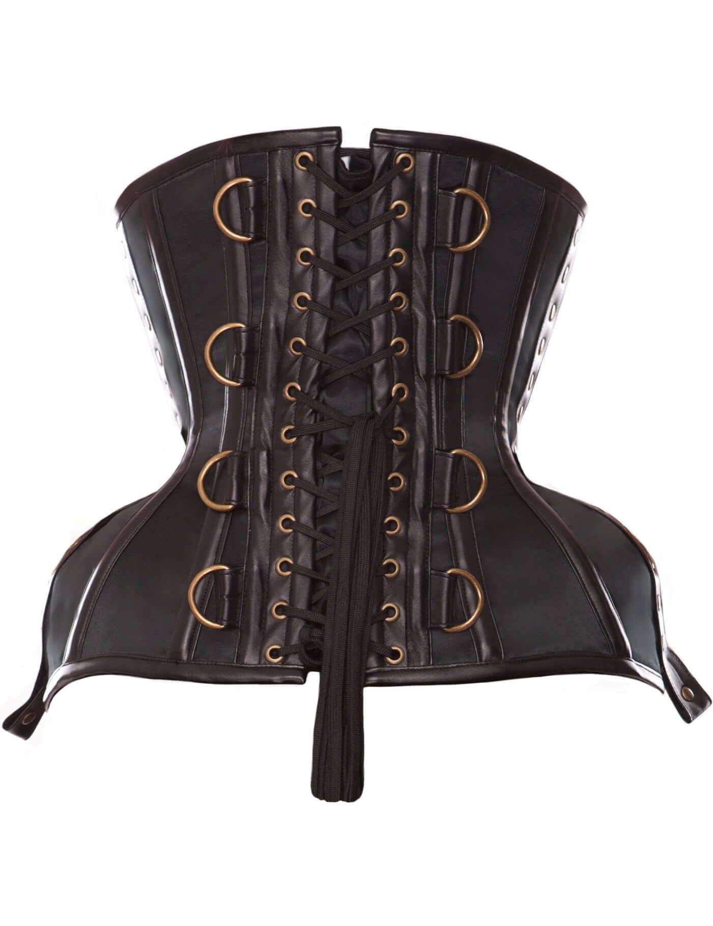Curvella Full Hips Corset With Brass Details