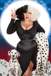 Cruella De Vil in Curvella Corset