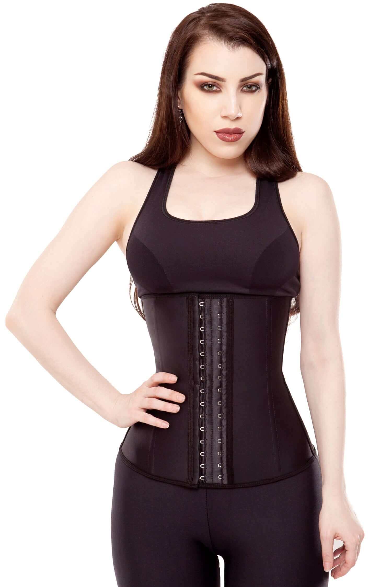 Playgirl Black Latex Work Out Waist Trainer