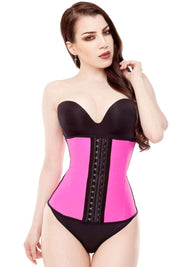 Playgirl Fuscia Latex Work Out Waist Trainer