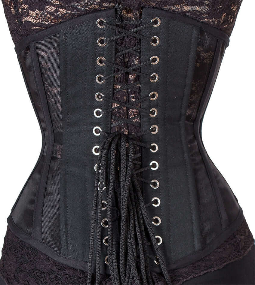 Black Mesh Corset