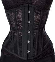 Black Mesh Corset